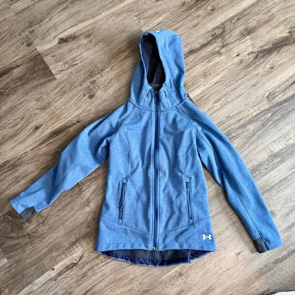 Under Armour Heathered Blue Women's Zip Hoodie
